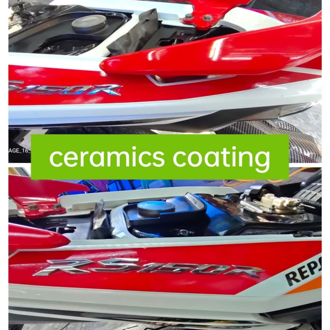 Polish wax cermin coating kereta/motor, Auto Accessories on Carousell