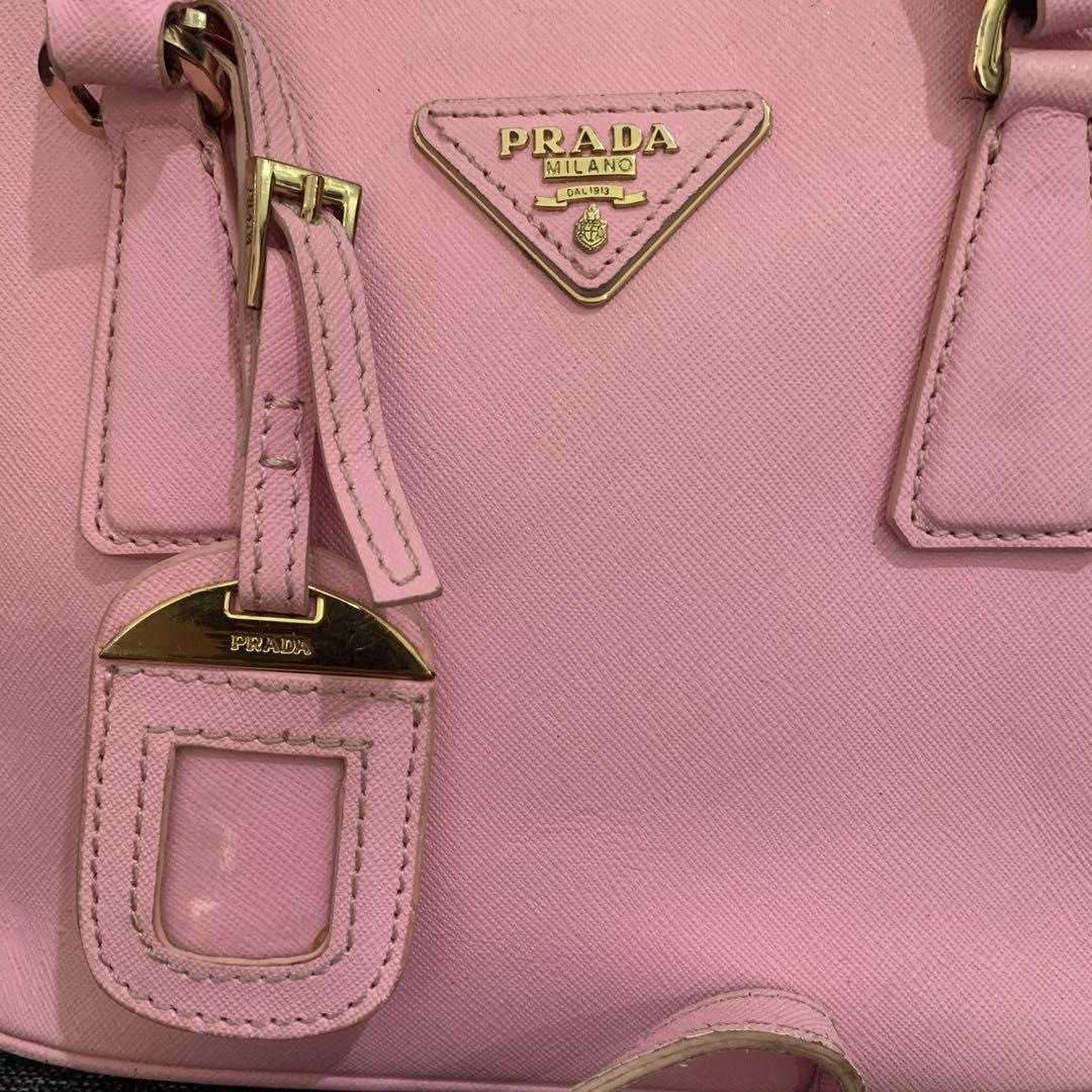prada pink small bag