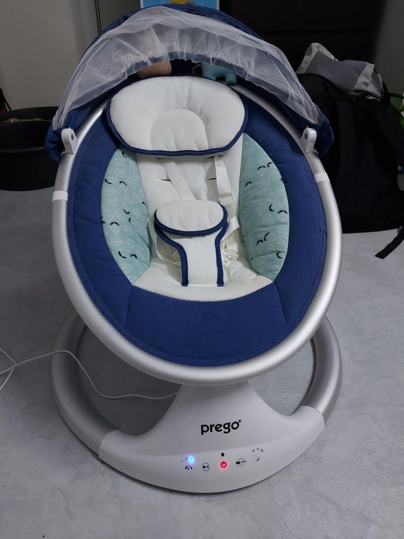 PREGO FEATHER X SMART BABY ELECTRIC SWING AUTO