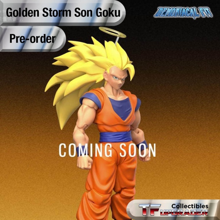 Pre-order] Demoniacal Fit Dragon Ball Golden Storm Son Goku Action Figure,  Hobbies & Toys, Collectibles & Memorabilia, Fan Merchandise on Carousell
