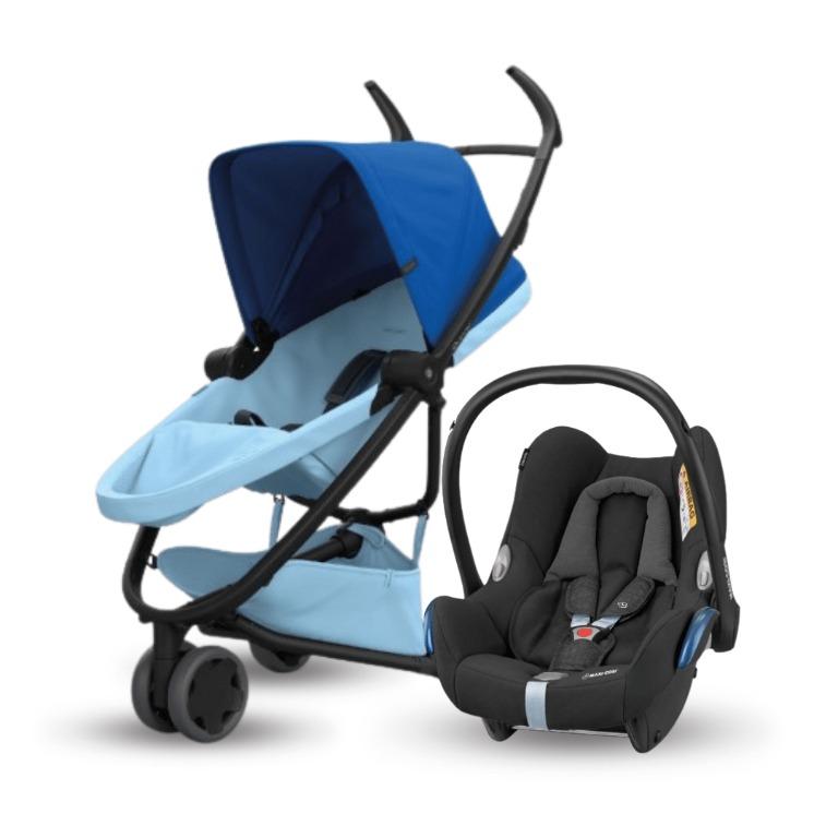 buste Sympton Oranje Quinny Zapp Flex w/ FREE Maxi-Cosi CabrioFix, Babies & Kids, Strollers,  Bags & Carriers on Carousell