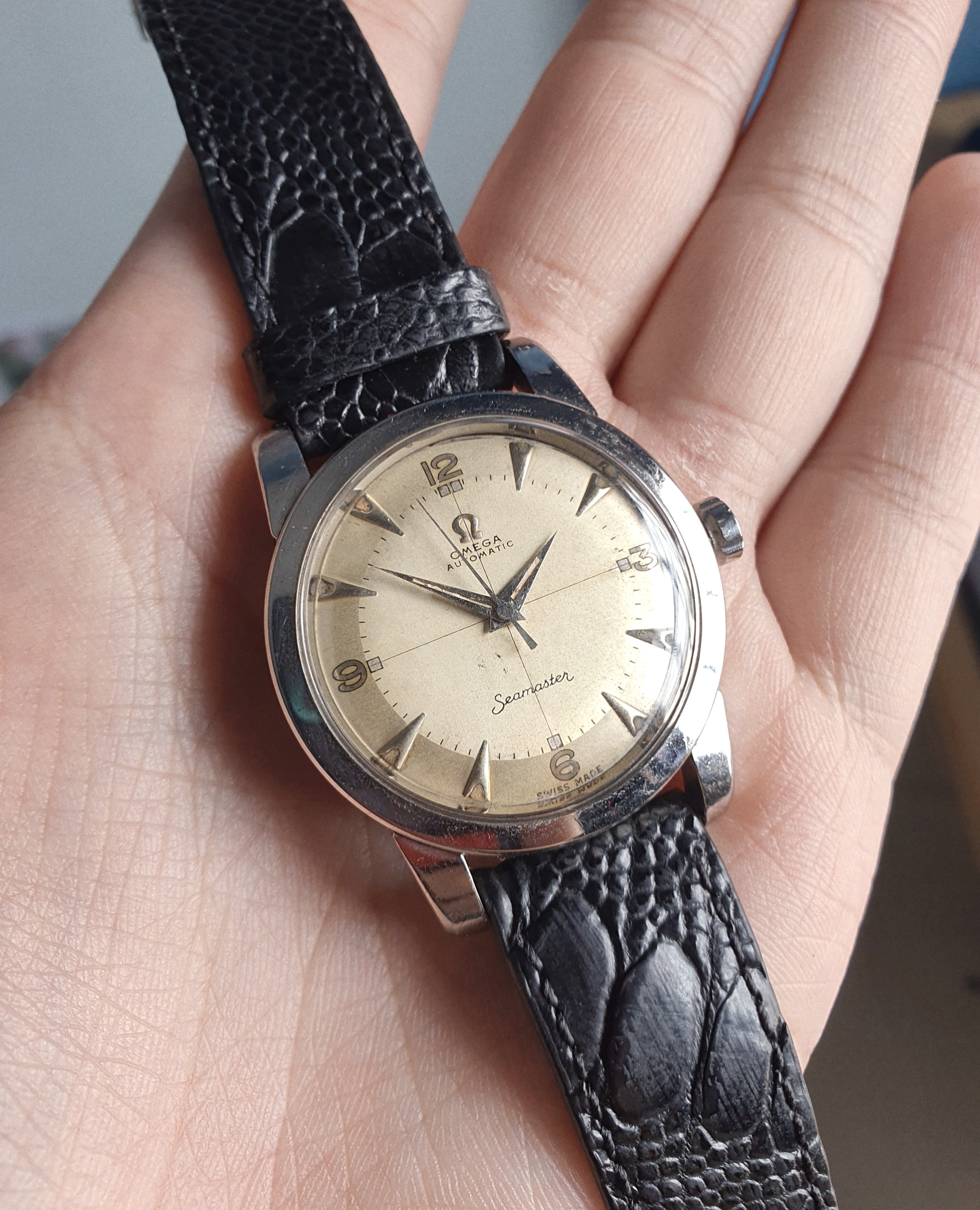 💥Rare Vintage Omega Seamaster Crosshair 