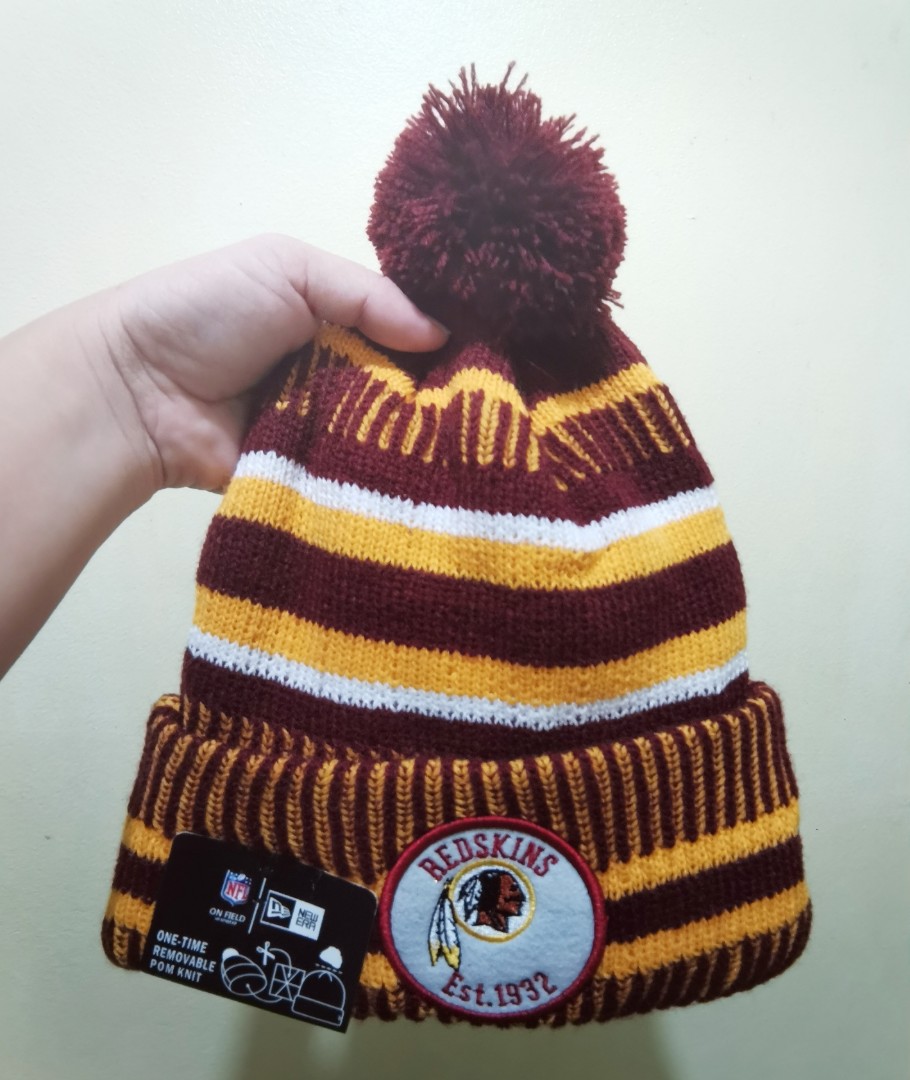Redskins New Era Beanie, Men's Fashion 