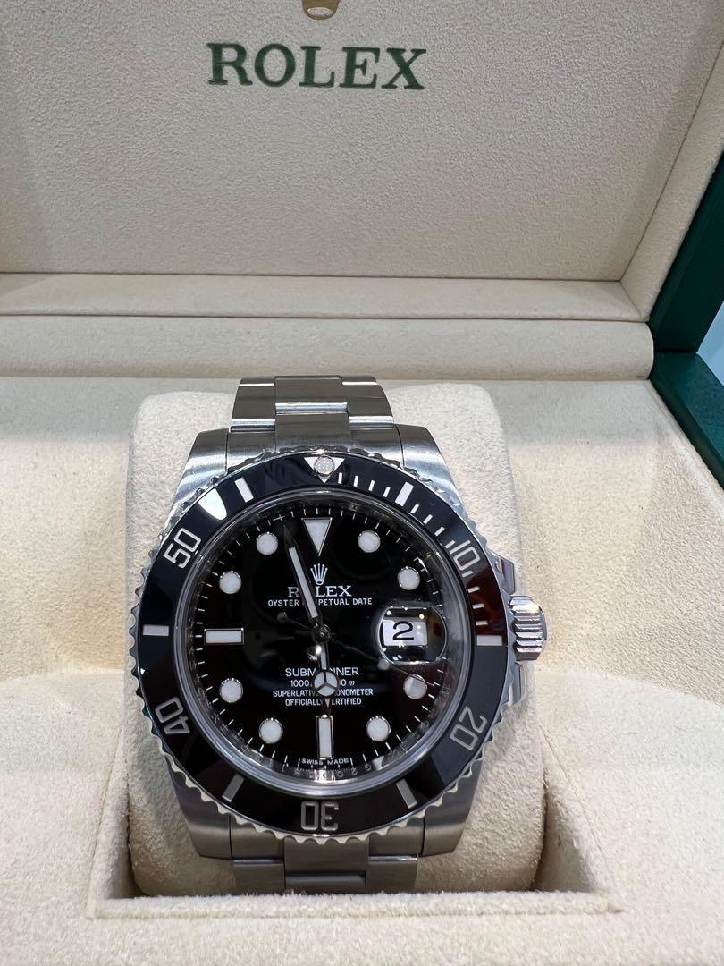 ▷ROLEX Submariner date◁ 黑十116610LN 2011年表, 名牌, 手錶- Carousell