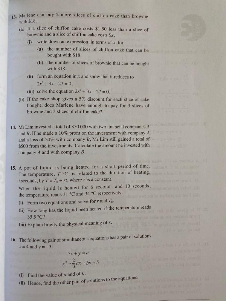 S2 Ip Math sec 2 IP math, Hobbies & Toys, Books & Magazines, Assessment Books on ...