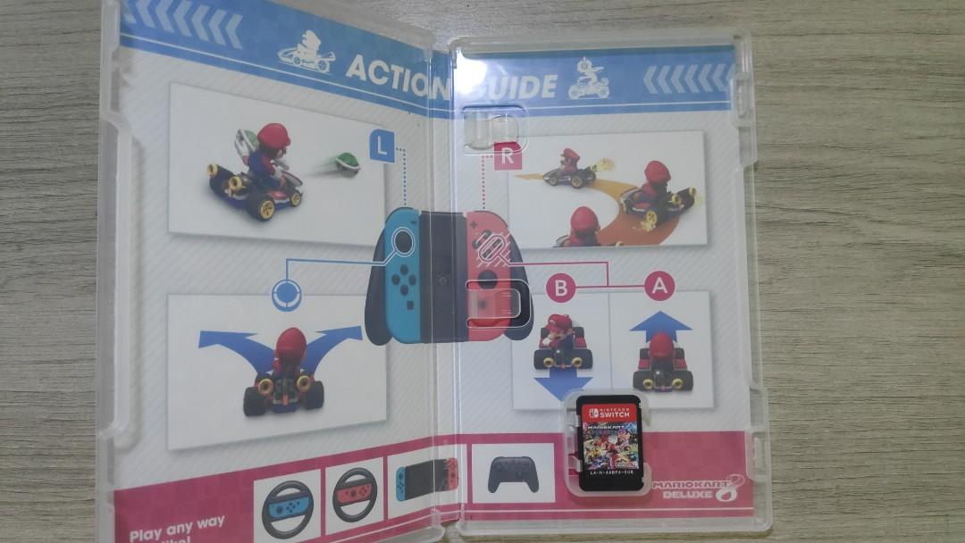 Secondhand Used Mario Kart 8 Deluxe Video Gaming Video Games