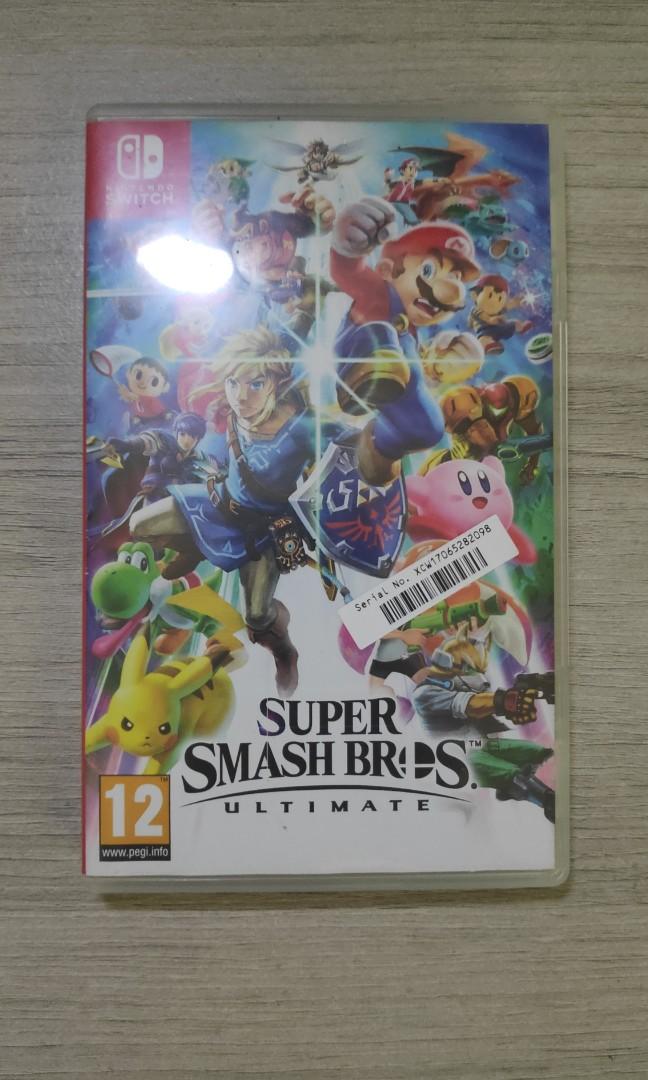 Super smash bros on sale ultimate second hand