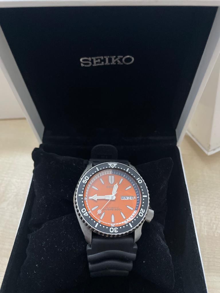 Seiko orange bullet hot sale