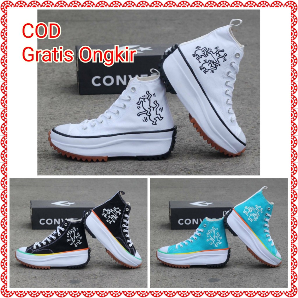 Sepatu Converse Wanita Anak Cewe Cewek Original Putih Terbaru