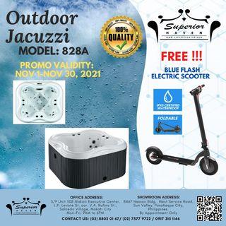 SH Outdoor Jacuzzi with FREE E-Scooter