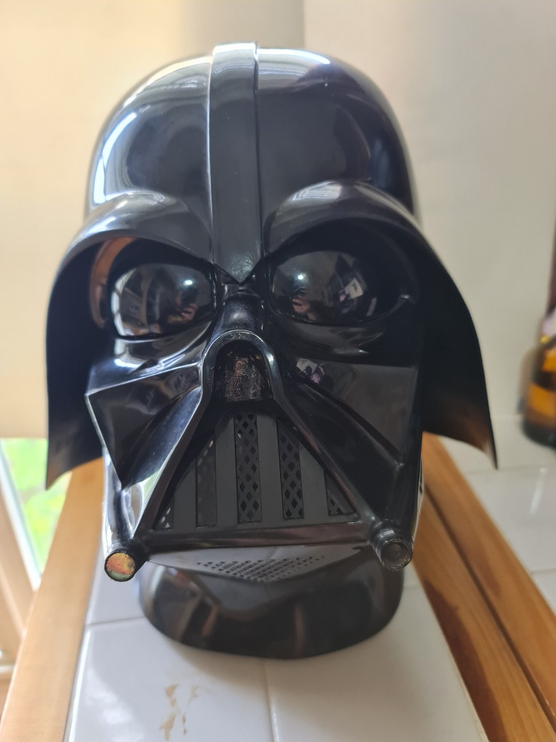 STAR WARS vintage Darth Vader Helmet by Don Post Studios + Darth Vader