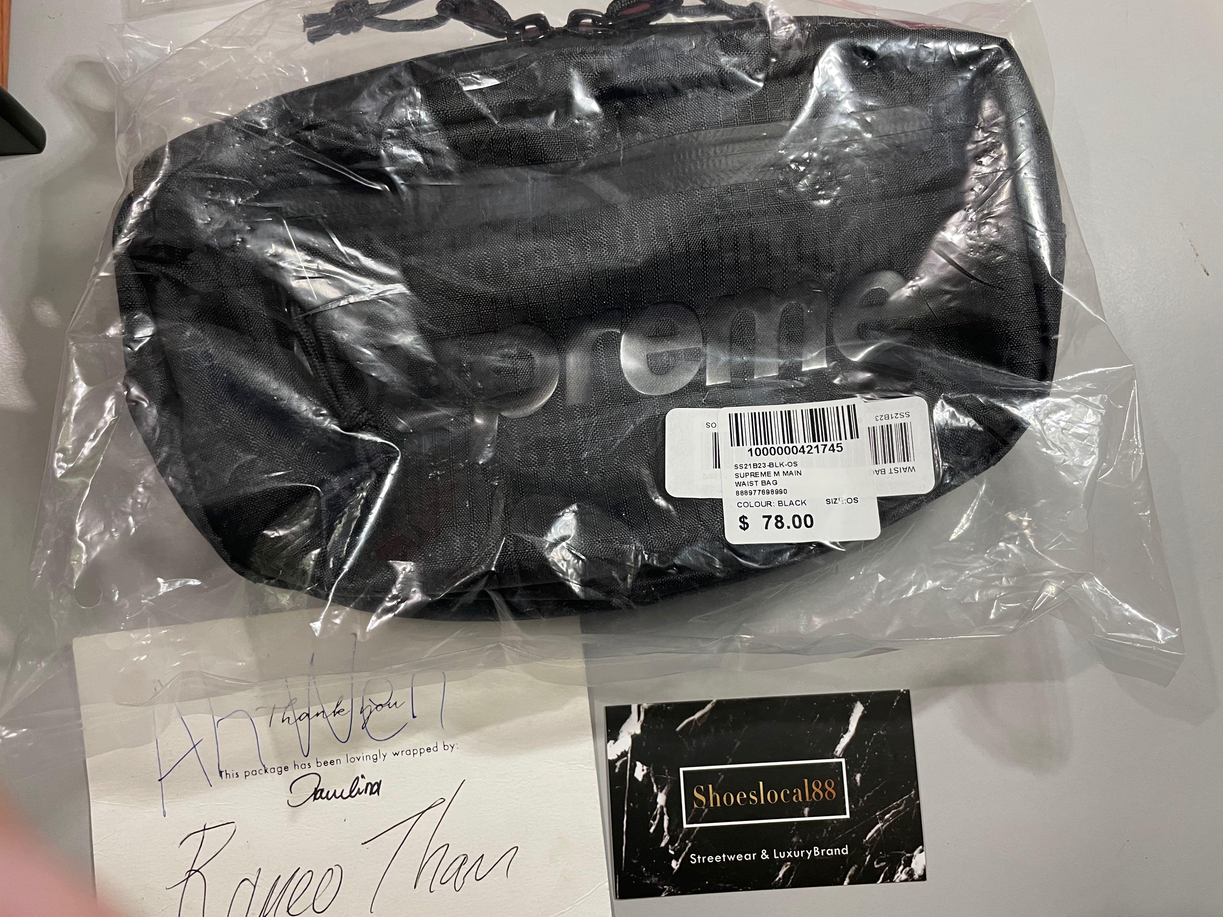 supreme sling bag 21ss