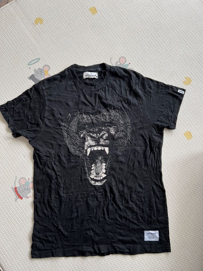 Supremebeing bear top t shirt