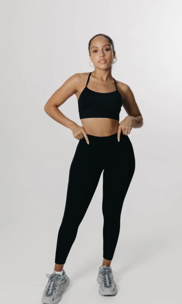 TALA Skinluxe leggings in Shadow black 