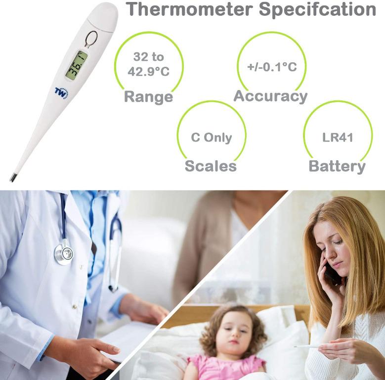 Temperature Thermometer for Adults and Children Fast and Accurate