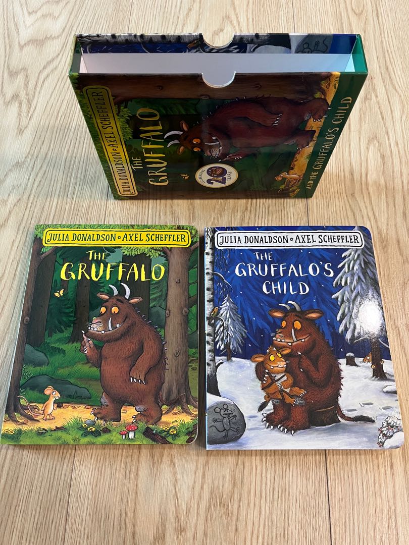 The Gruffalo and the Gruffalo's Child Board Book Gift, 興趣及遊戲, 書本及雜誌, 小說