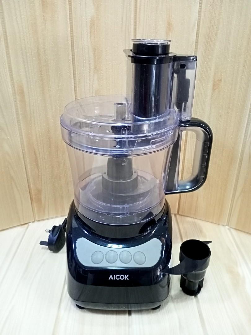 Used Aicok Food Processor Blender 1.8Liter Capacity 500Watts FP9042A