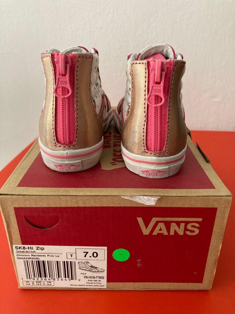 rainbow unicorn vans