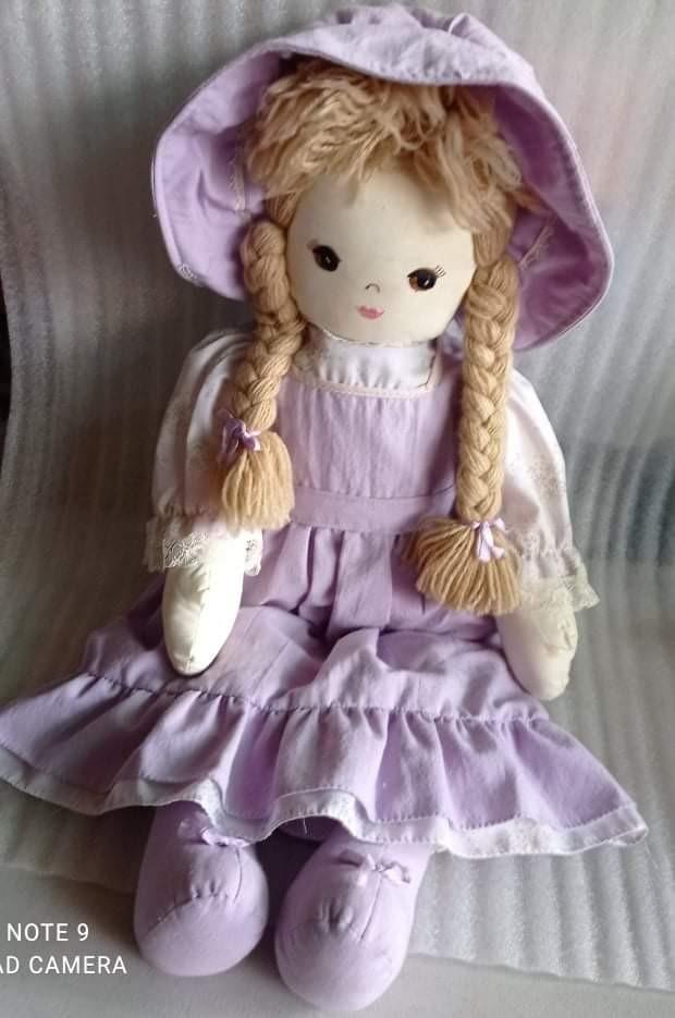 Vintage Carol Ann rag doll (Category: Plushies & Soft Toys) located in Quezon City. Submitted by swiftbird_acaae2 (Listing ID 1125074825, Image 1). Description: Vintage CAROL ANN RAG DOLL 📌not in production anymore.