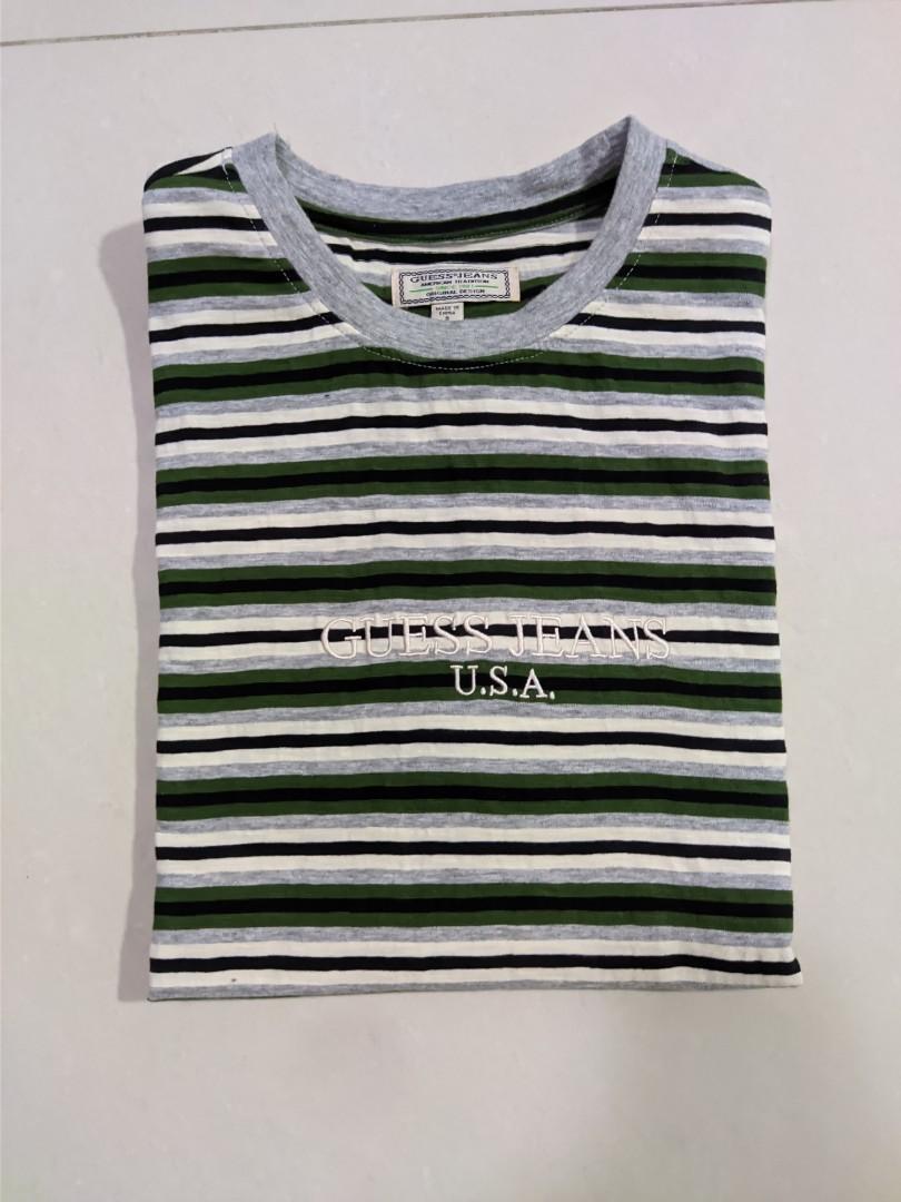 Guess striped hotsell vintage shirt