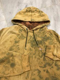 Vintage Nike camouflage custom tie dye hoodie vtg