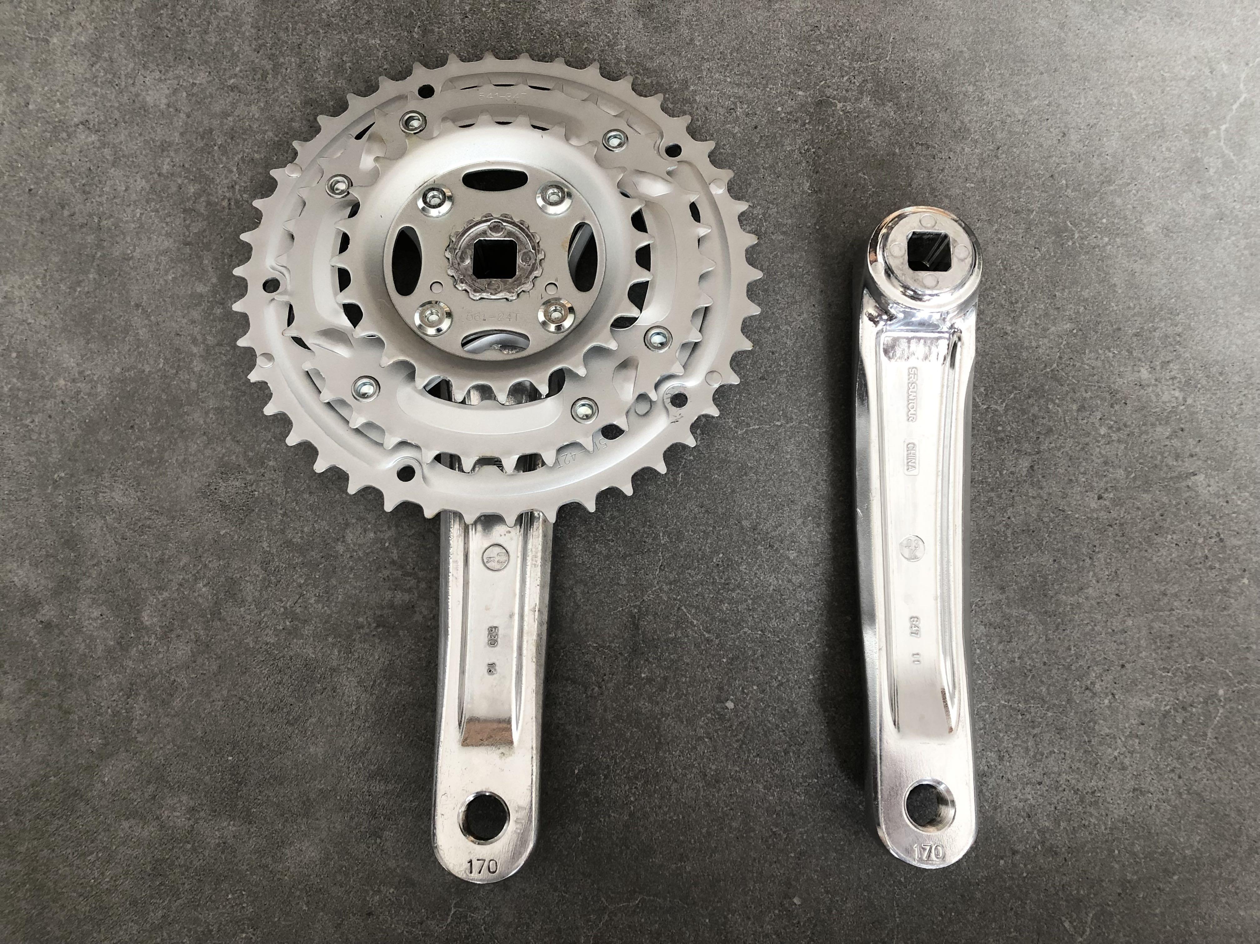3 piece crankset mtb 2025