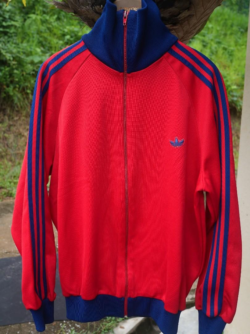 VINTAGE SWEATER ADIDAS MERAH
