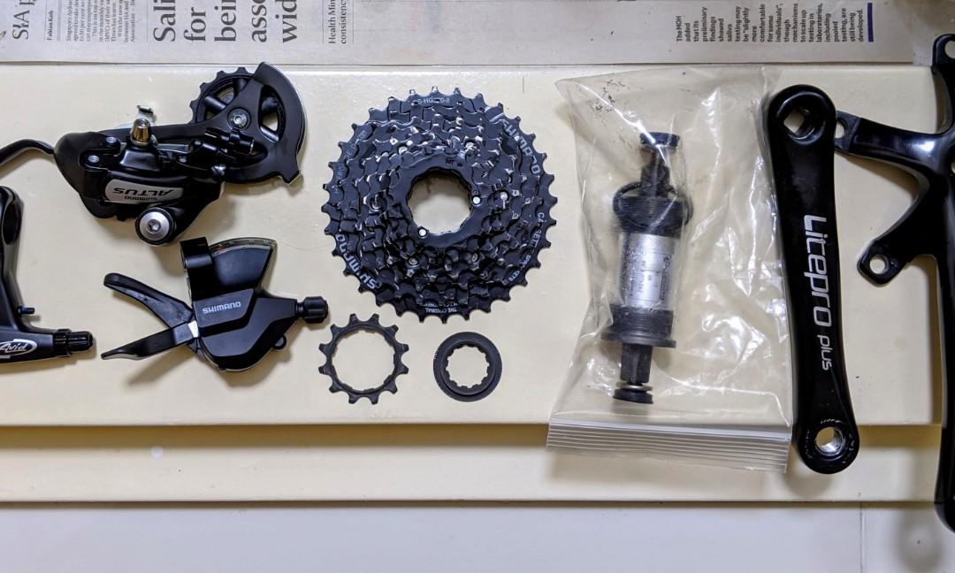 Groupset altus 8 speed 2025