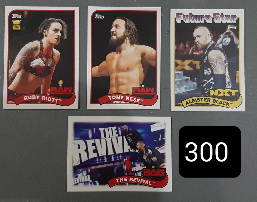 WWE AEW Wrestling Trading Cards, Everything Else, Others on Carousell