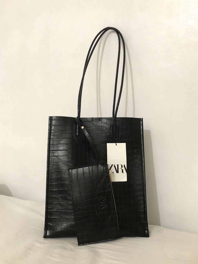 Zara shop croc bag