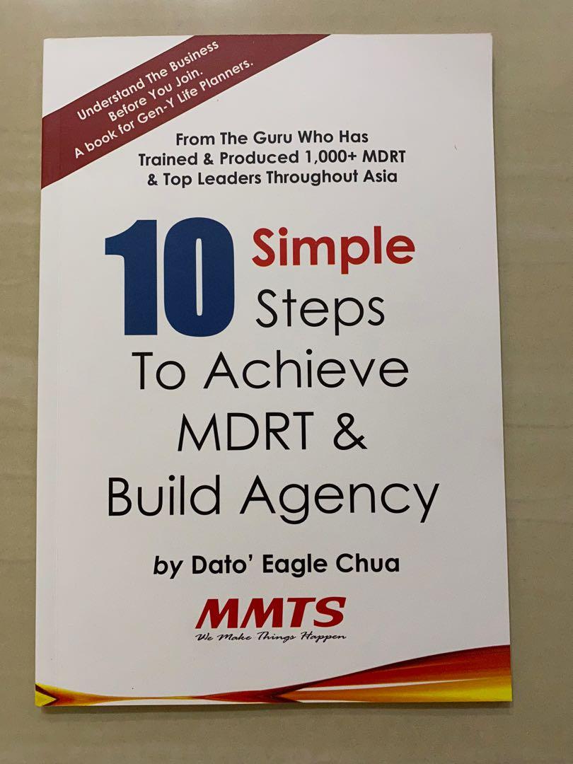 10 Simple Steps To Achieve Mdrt & Build Agency - Mmts, Hobbies & Toys,  Books & Magazines, Children's Books On Carousell