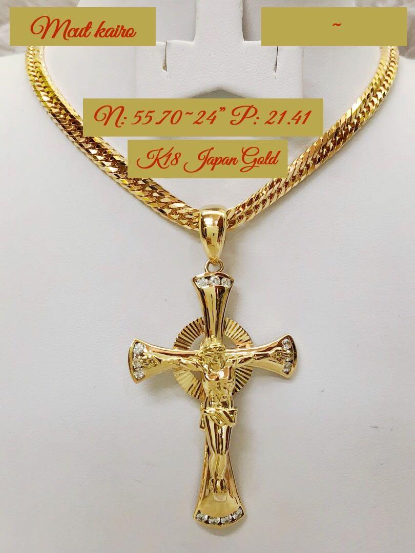 18K JAPAN GOLD Necklace for Men (24