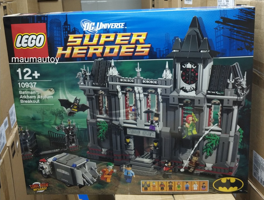 絕版 Lego 10937 DC Batman Arkham Asylum Breakout, 興趣及遊戲, 玩具 & 遊戲類 - Carousell