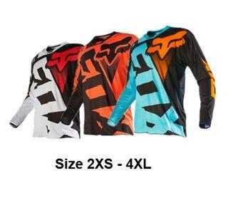 💥 MASSTEK [READY STOCK] Bicycle Downhill Jersey Quick Dry MTB Bicycle Bike Clothing Motocross Moto Jersey Long Sleeve APL (DSTN0128)