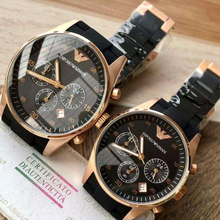 ⚡ SALE ⚡ Emporio Armani Watch AR5905 / AR5906 - Men / Women / Couple Watch,  Luxury, Watches on Carousell