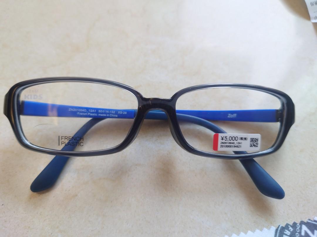 全新日本zoff 兒童眼鏡框 男裝 手錶及配件 眼鏡 Carousell
