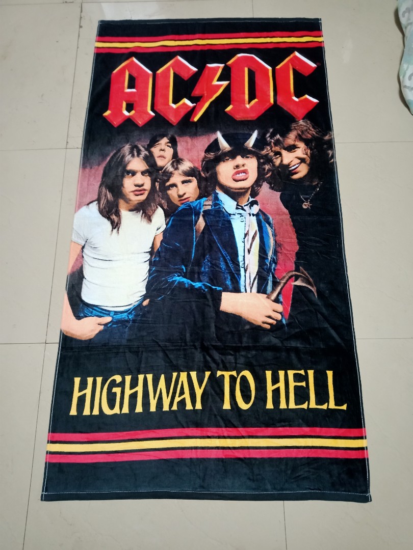 AC DC, Furniture & Home Living, Bedding & Towels on Carousell