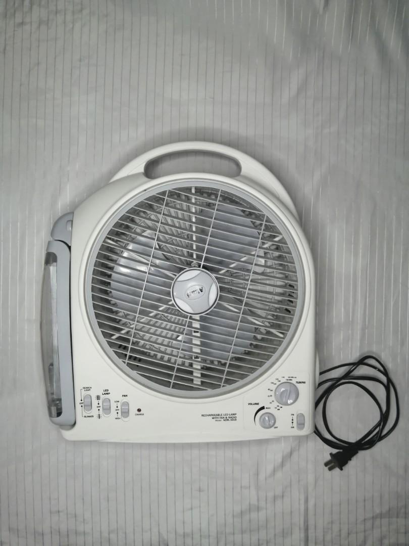 AKARI RECHARGEABLE FAN Furniture Home Living Lighting Fans