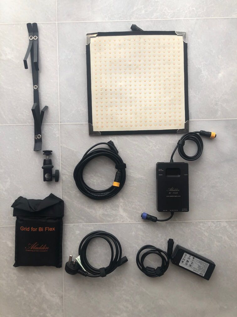 Aladdin biFlex1 bicolour led light panel kit, Photography, Video