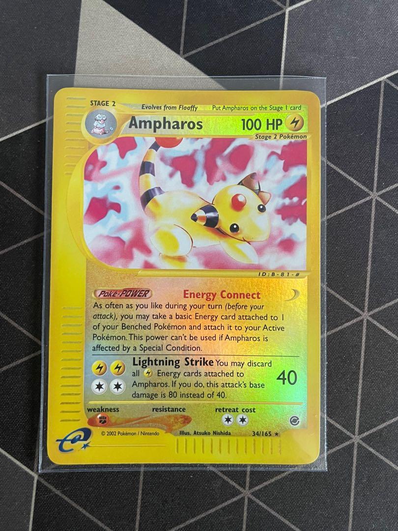 Ampharos 34/165 Reverse Holo Near Mint, Hobbies & Toys, Toys & Games on  Carousell