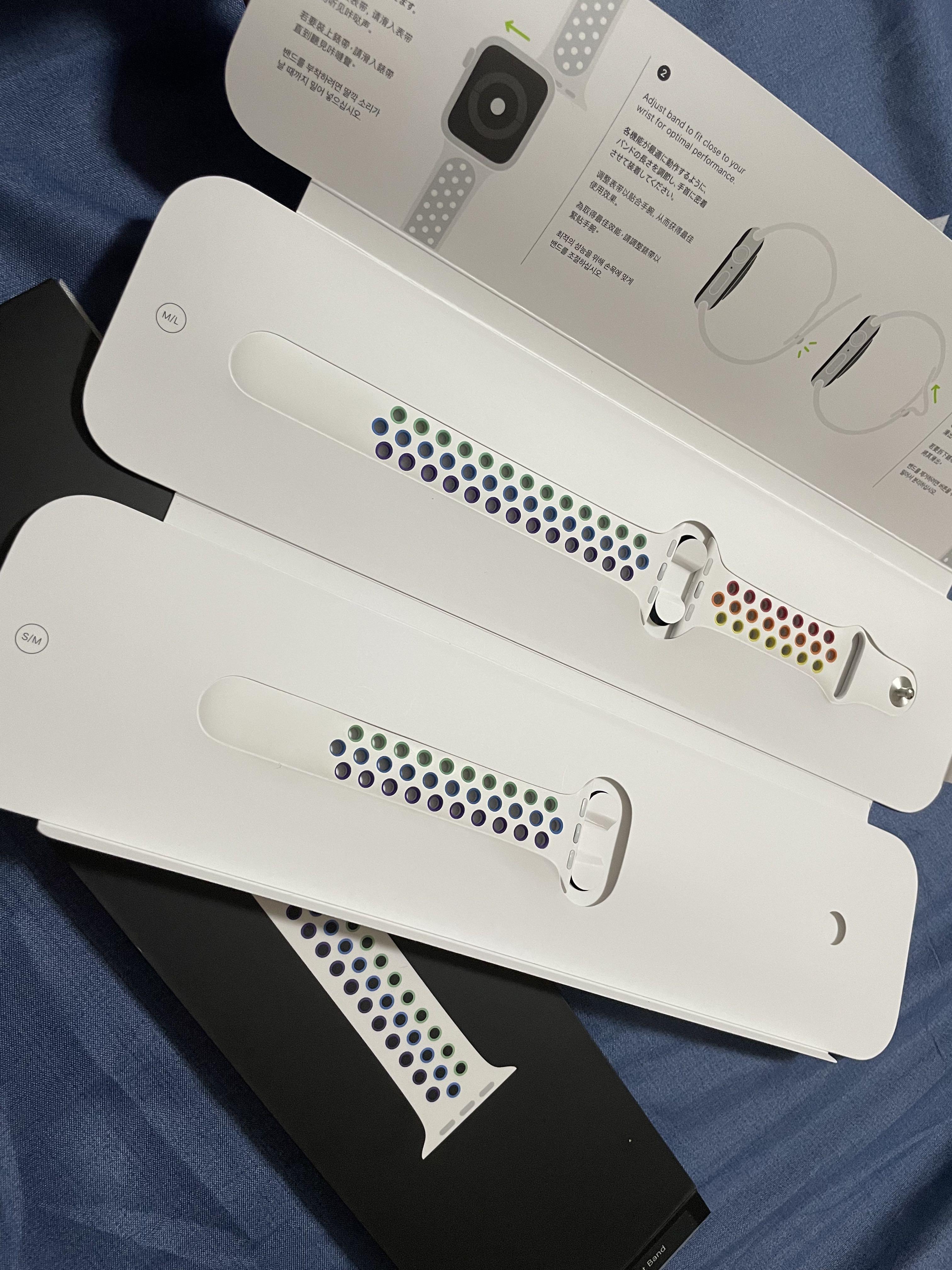 Apple Watch 40mm Pride Edition Nike Sport Band Mobile Phones Gadgets Wearables Smart Watches on Carousell