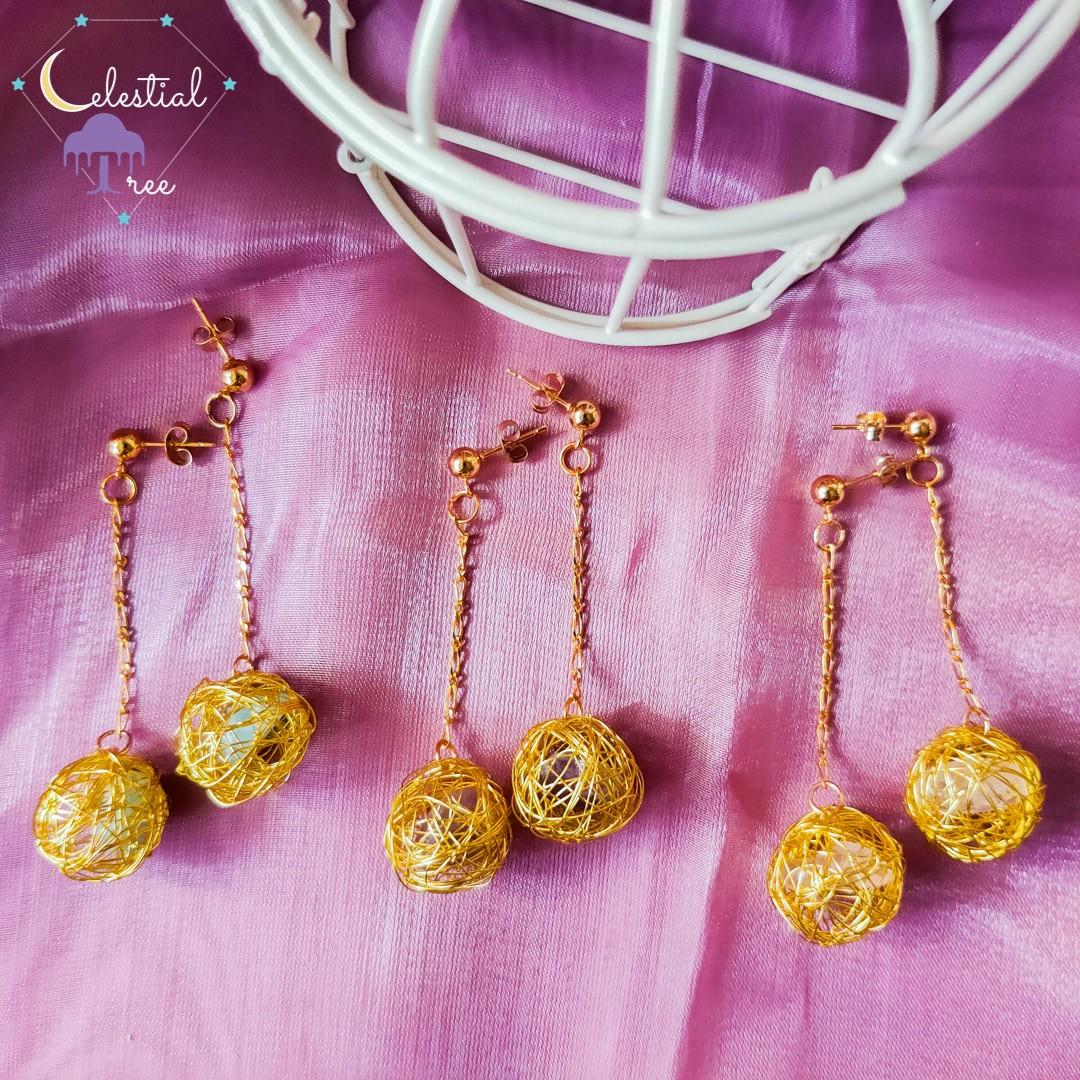 Quartz best sale crystal earrings
