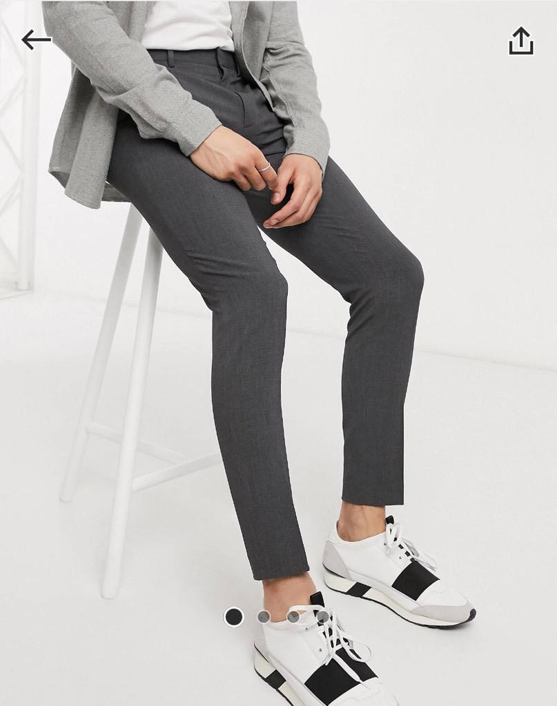 Super skinny cheap smart trousers