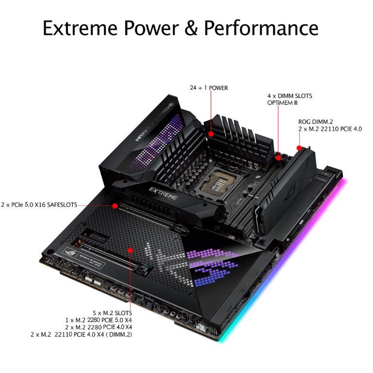 ASUS ROG Maximus Z690 Extreme 90MB18H0 M0AAY0 Computers Tech