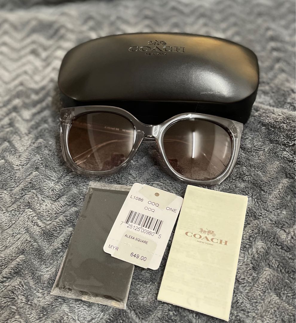 coach square sunglasses