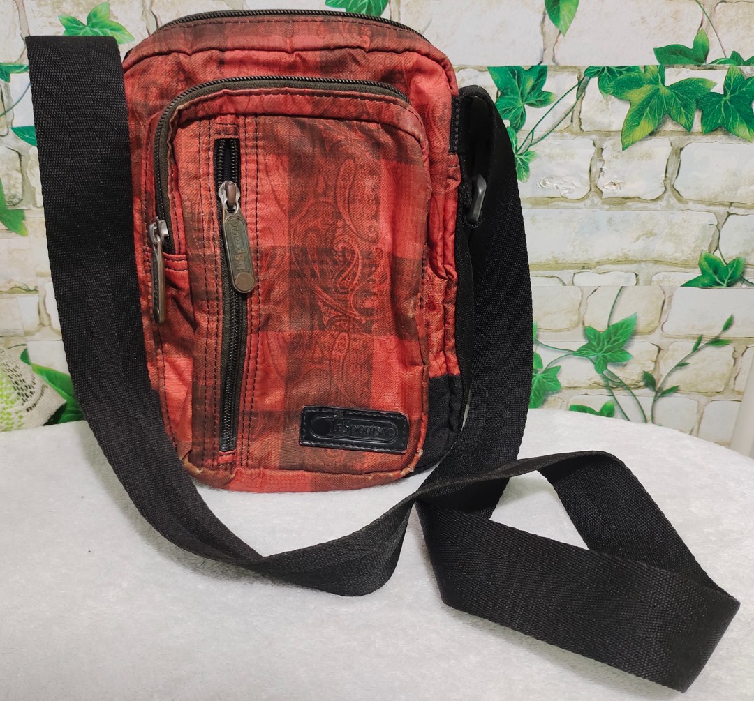 Authentic LeSportsac Men's Body Bag, Men's Fashion, Bags, Sling Bags on