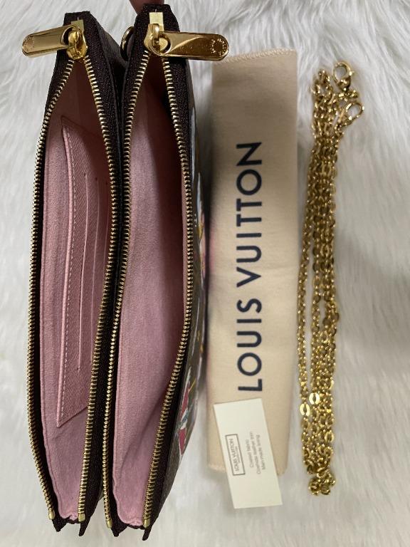 Vivienne Louis Vuitton Pochette Double Zip Holiday 2020 Multiple colors  Leather ref.616385 - Joli Closet