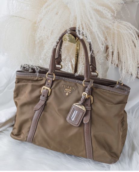 prada khaki bag