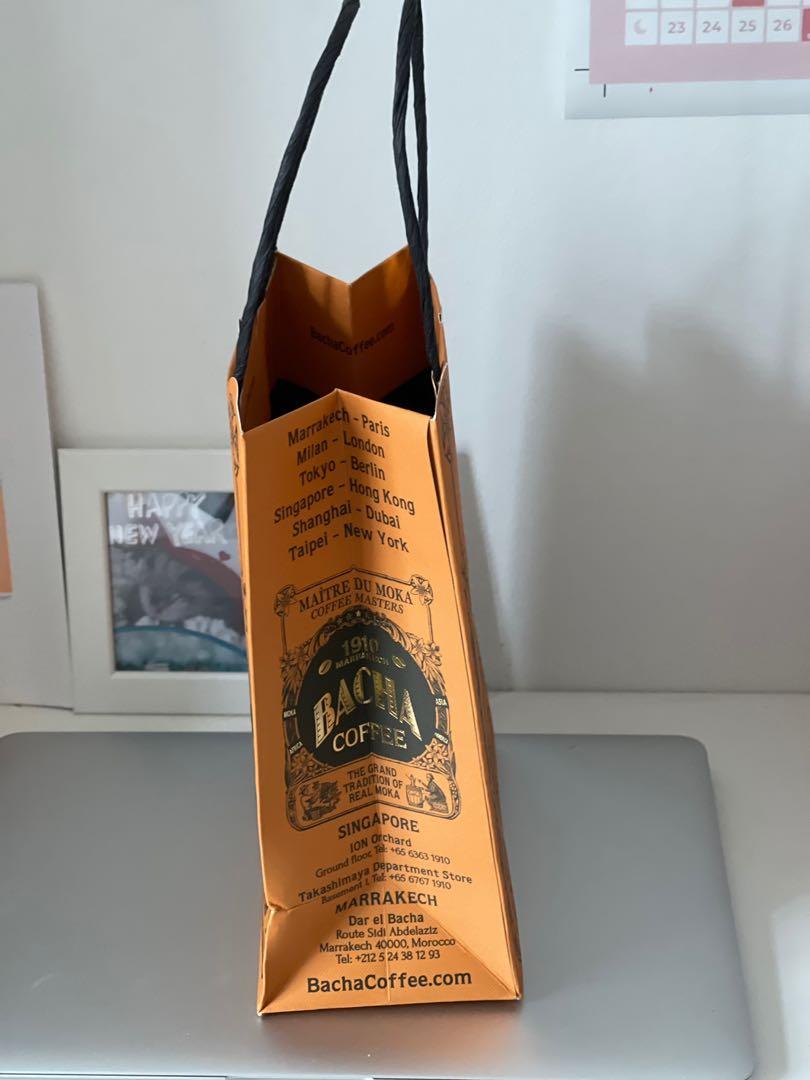 Bacha coffee gift paper bag, Hobbies & Toys, Stationery & Craft, Craft ...