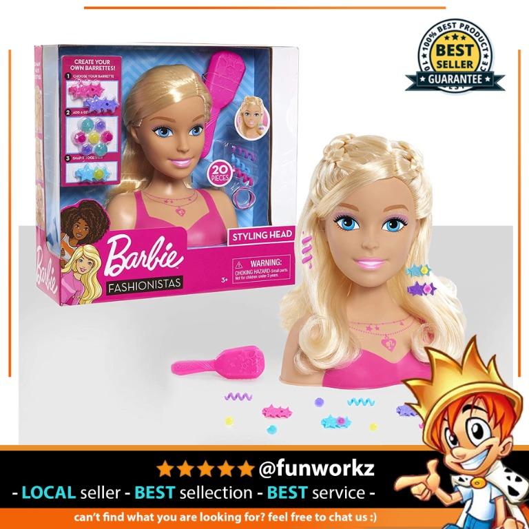 Barbie fashionistas best sale styling head